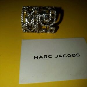 Marc Jacobs Silver Initial Ring